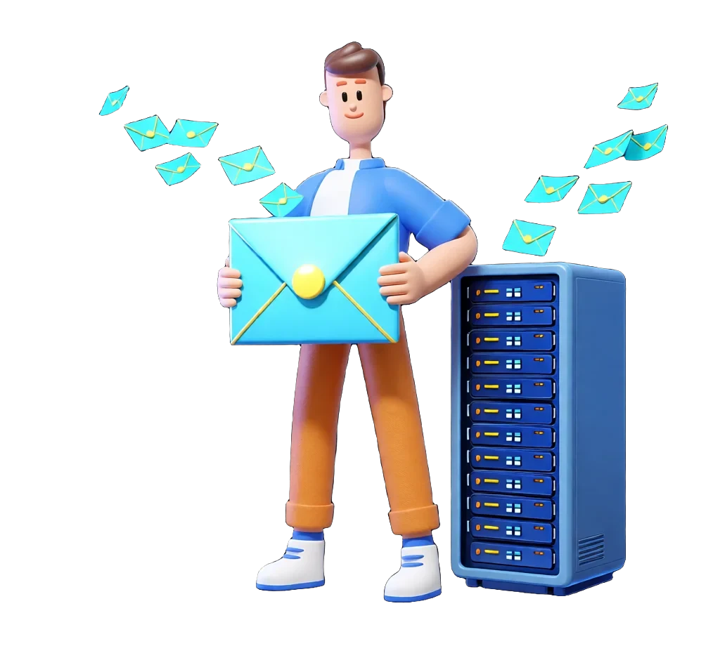 XS4Arabia 3D character — IT and digital marketing services in Bahrain