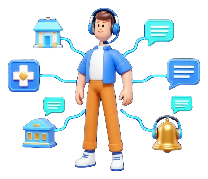 Industries using a WhatsApp chatbot in Bahrain and the Gulf