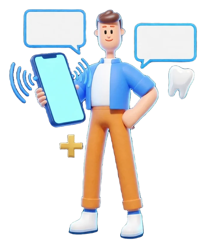 Arabic speaking AI receptionist answering patient calls for a Bahrain clinic