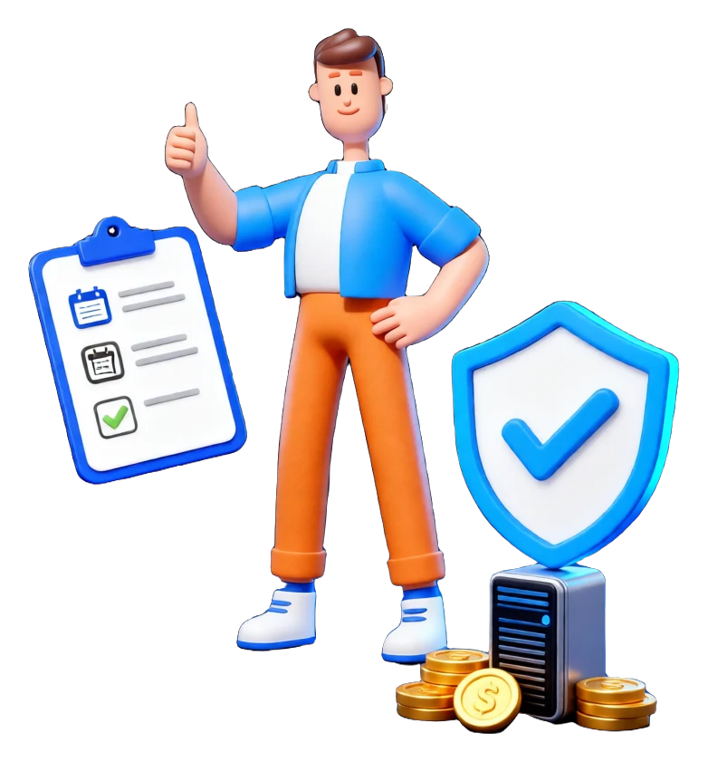 XS4Arabia 3D character — load balancing for booking and finance platforms in Bahrain
