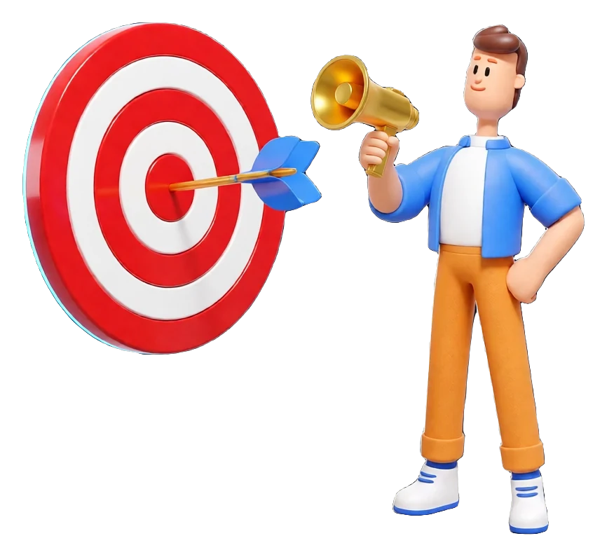 XS4Arabia 3D character — targeted digital advertising in Bahrain