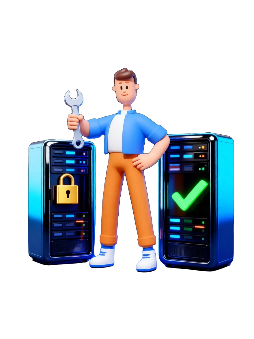 XS4Arabia 3D character — IT company in Bahrain