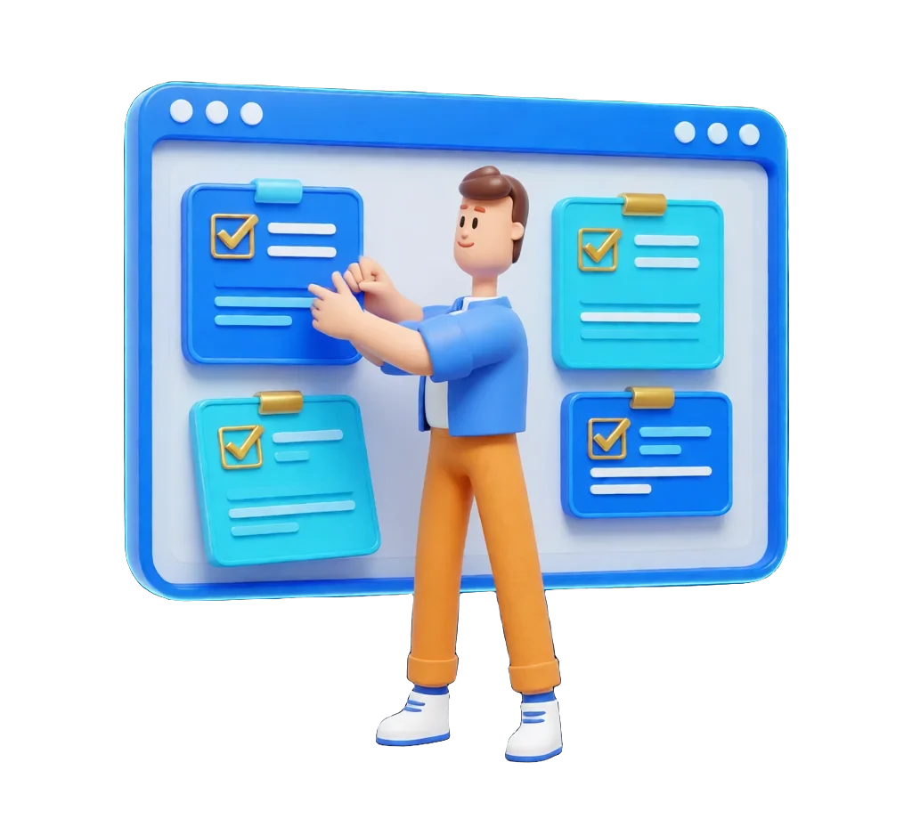 XS4Arabia 3D character — IT and digital marketing services in Bahrain