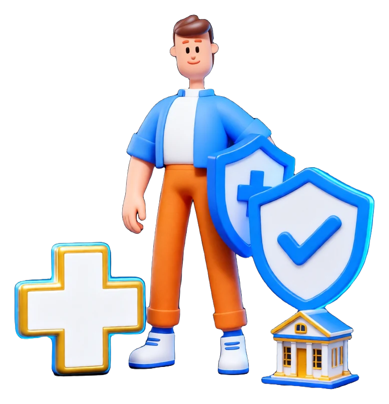 XS4Arabia 3D character — secure internet gateway in Bahrain