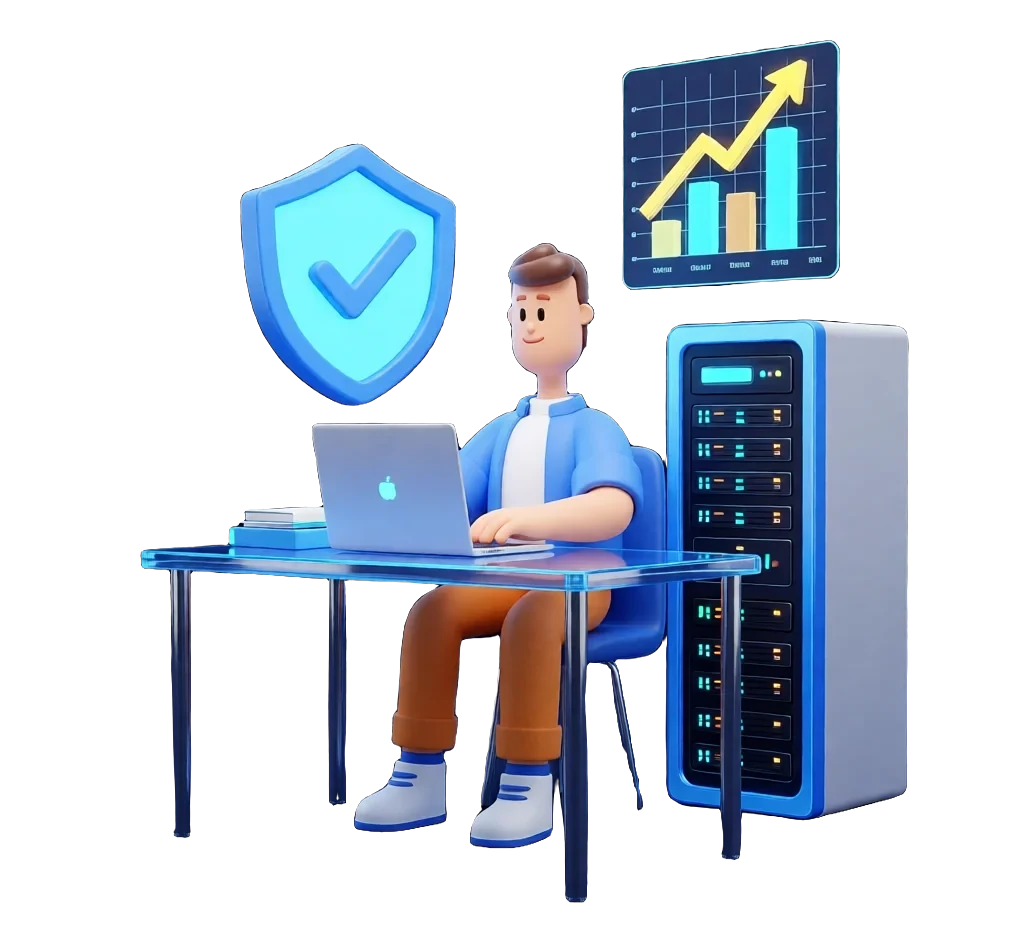 XS4Arabia 3D character — IT company in Bahrain
