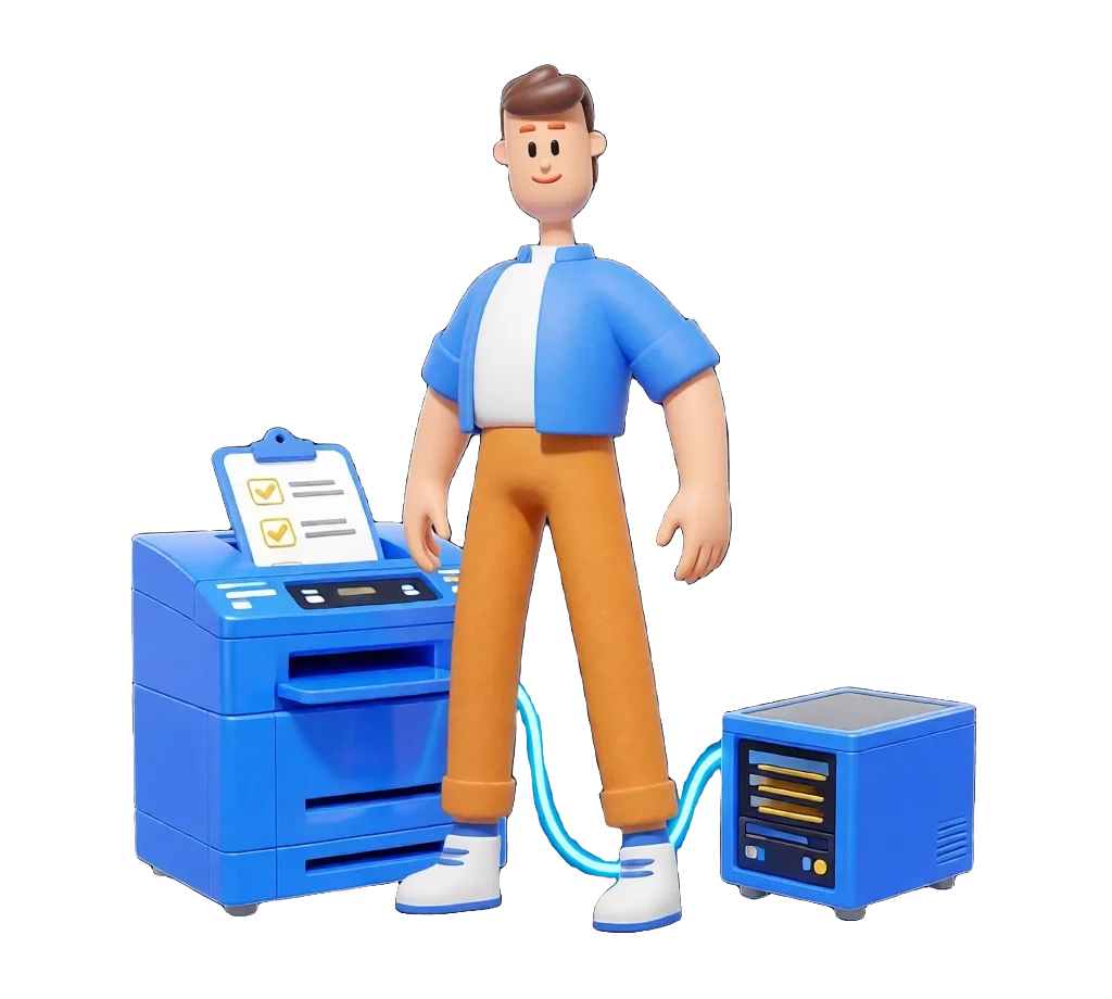 XS4Arabia 3D character — IT and digital marketing services in Bahrain