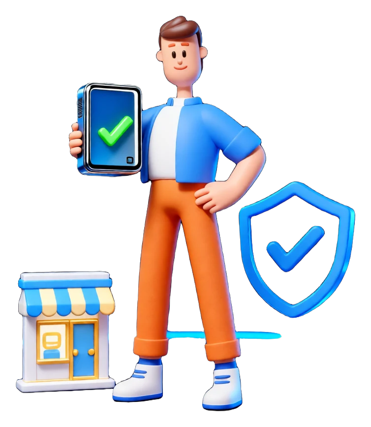 XS4Arabia 3D character — remote backup and disaster recovery in Bahrain