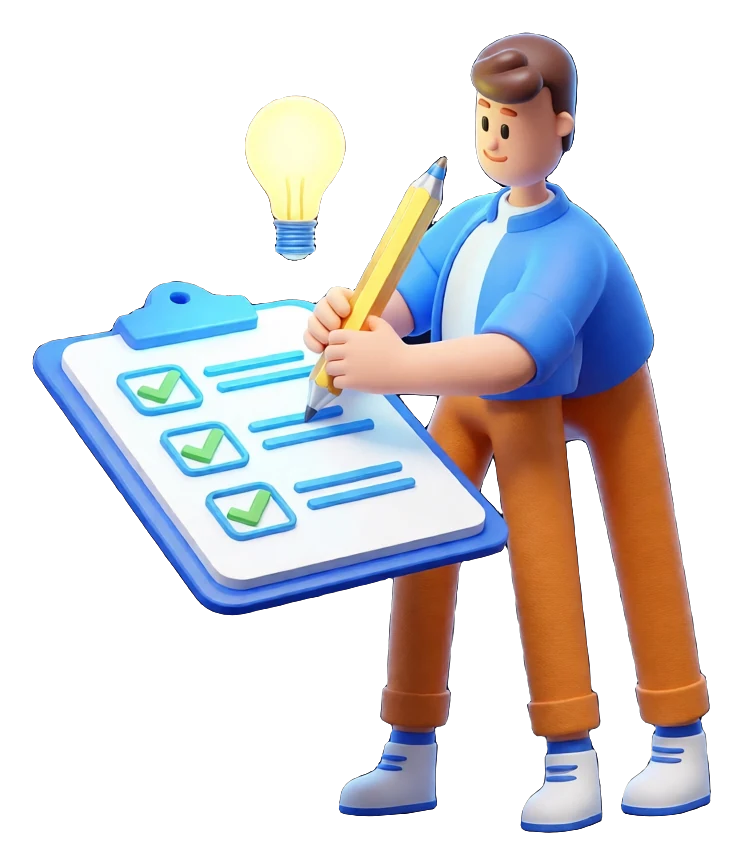 XS4Arabia 3D character — content writing and ideas in Bahrain