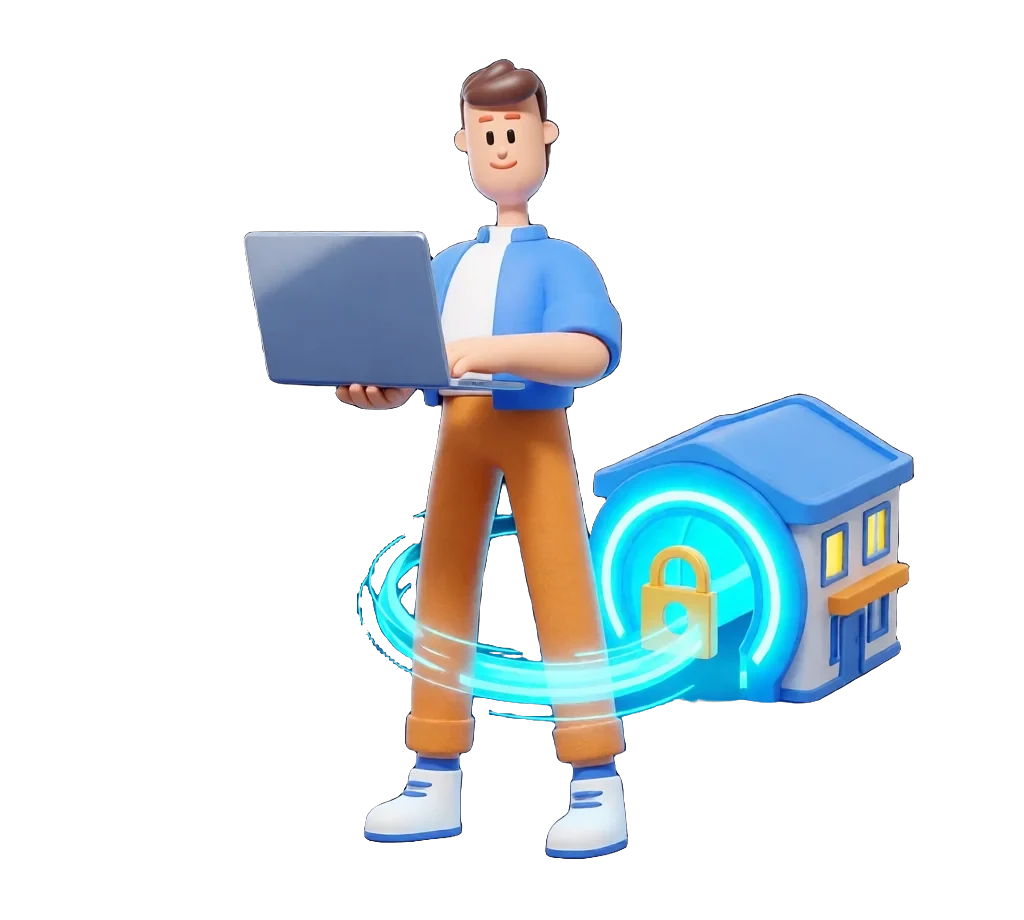 XS4Arabia 3D character — IT and digital marketing services in Bahrain