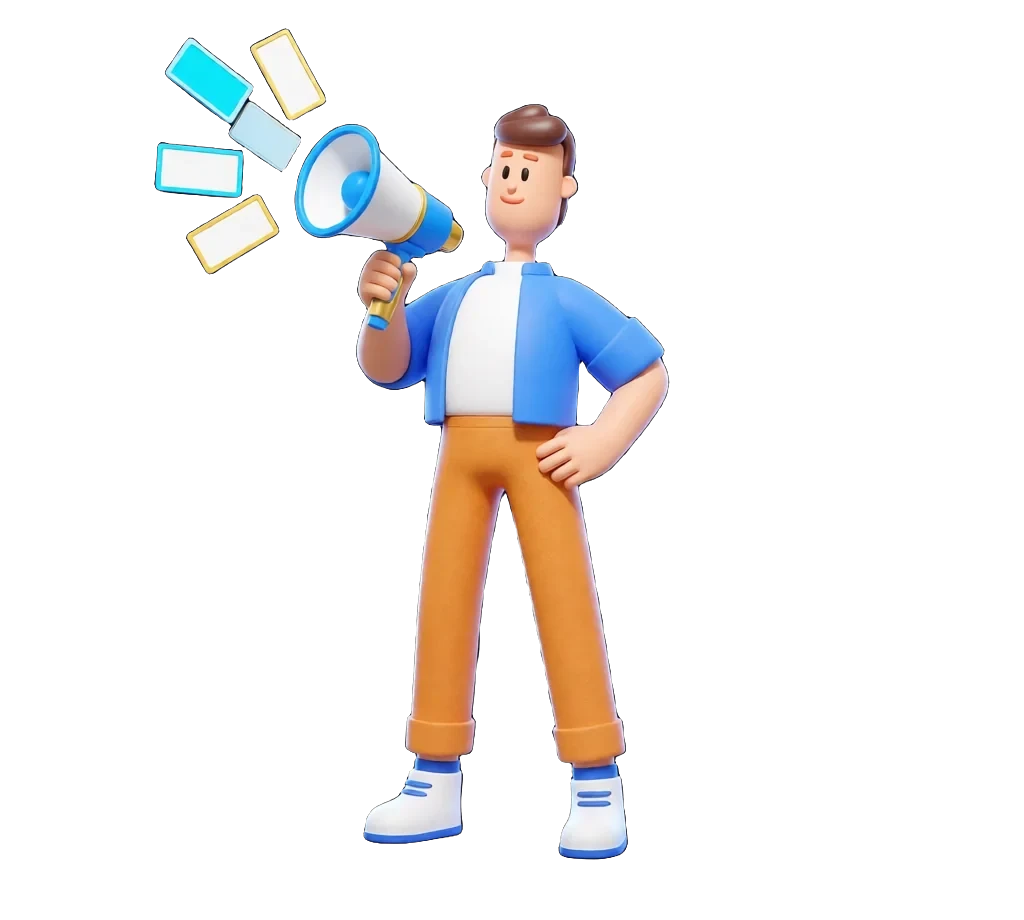 XS4Arabia 3D character — IT and digital marketing services in Bahrain