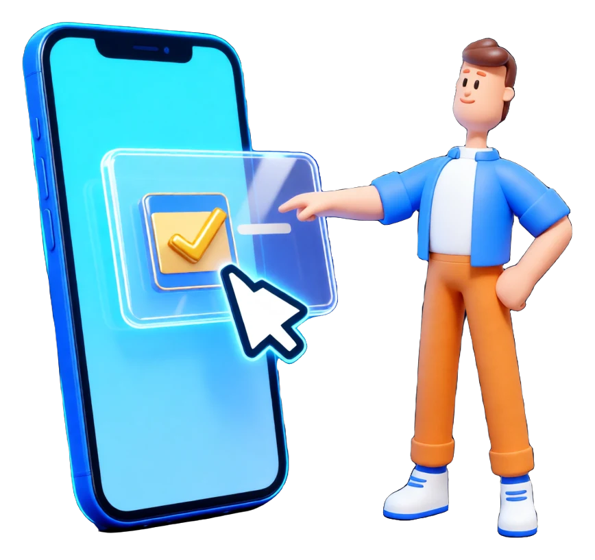XS4Arabia 3D character — online ad placement in Bahrain