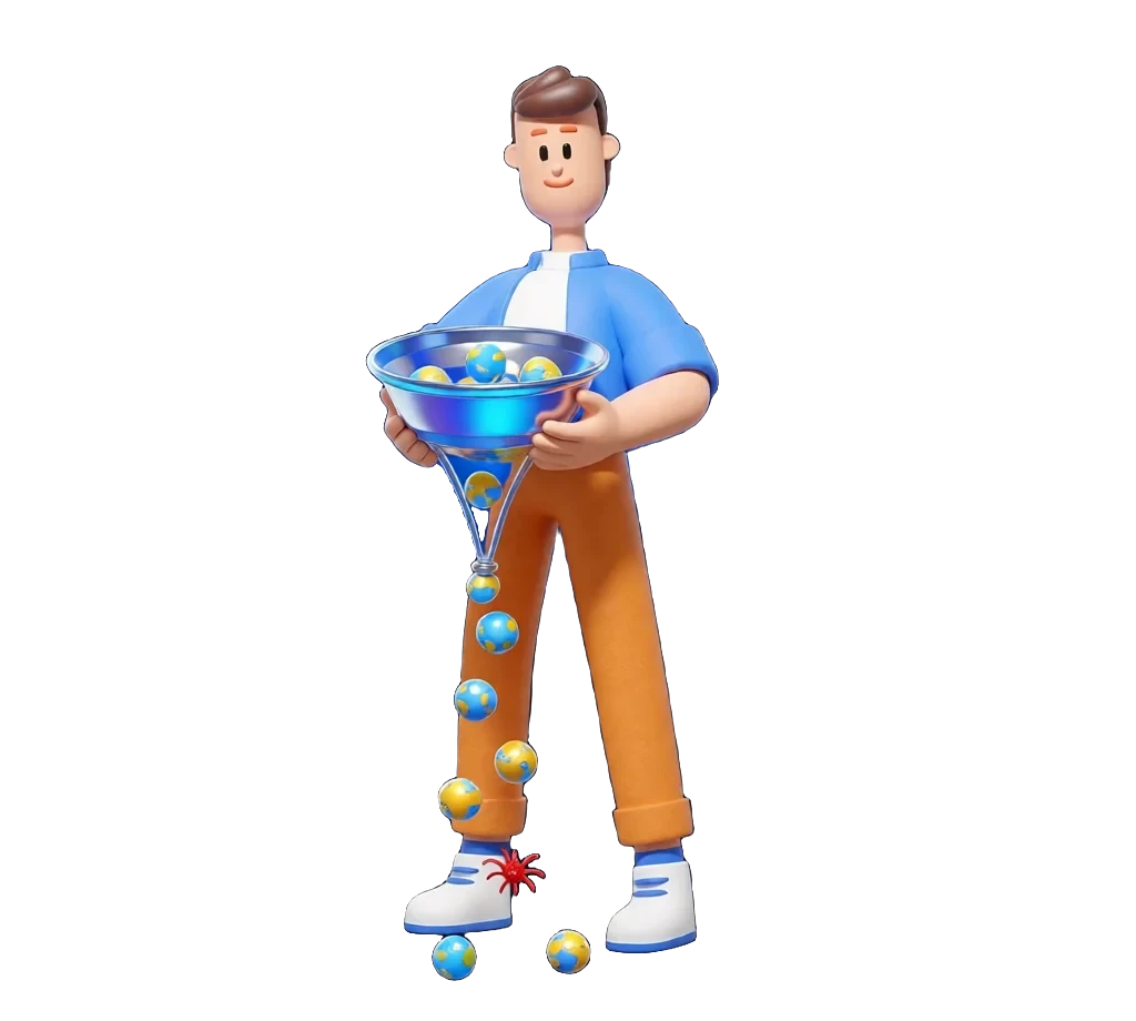 XS4Arabia 3D character — IT and digital marketing services in Bahrain