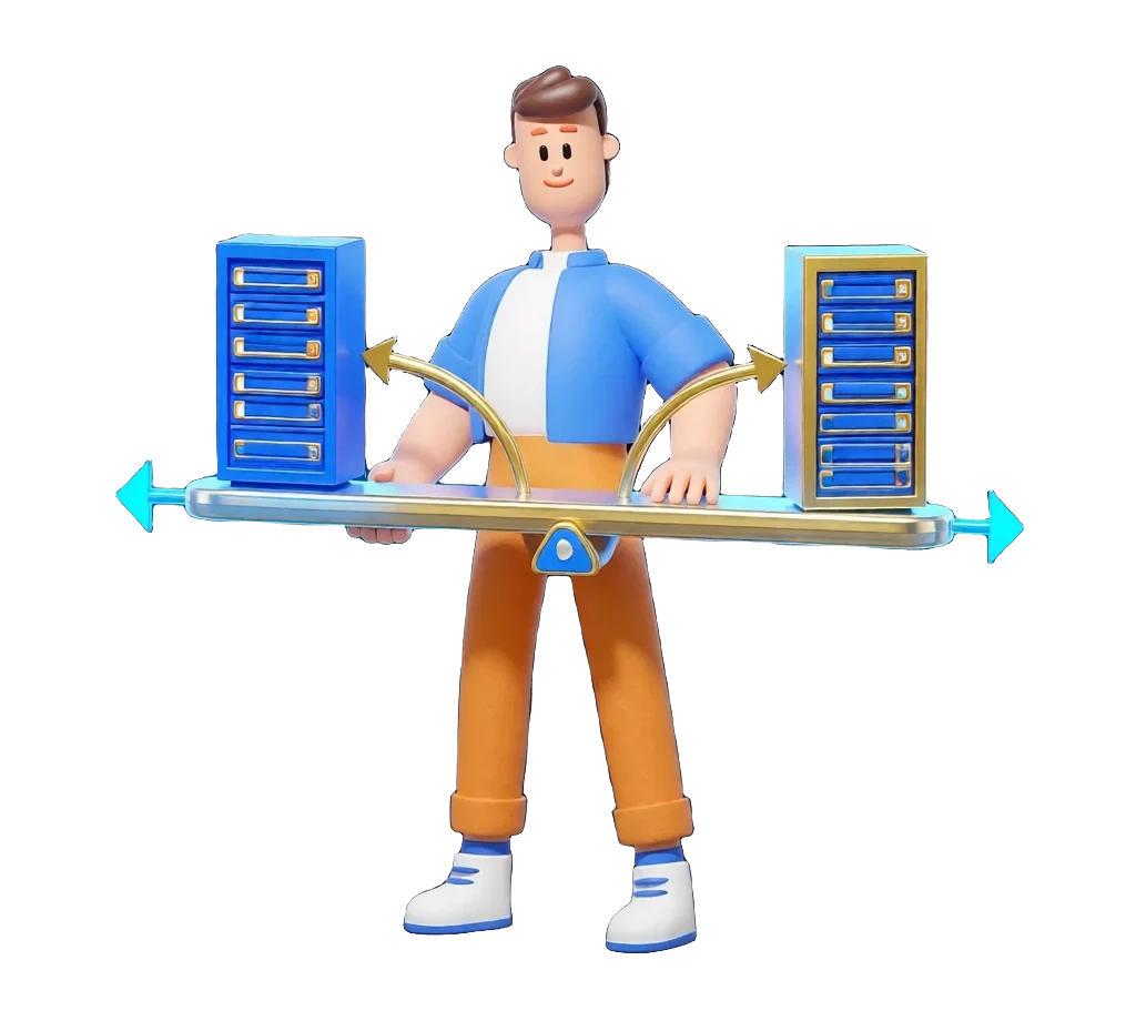 XS4Arabia 3D character — IT and digital marketing services in Bahrain