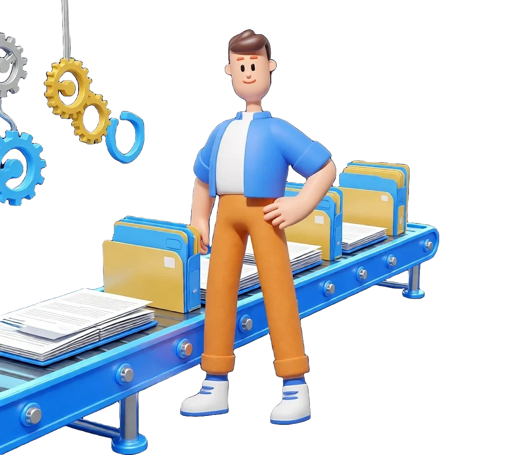 XS4Arabia 3D character — IT and digital marketing services in Bahrain